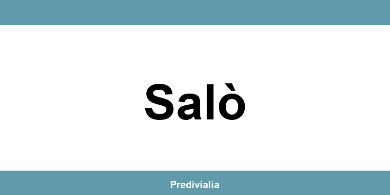 Telefono del Patronato ACLI a Salò